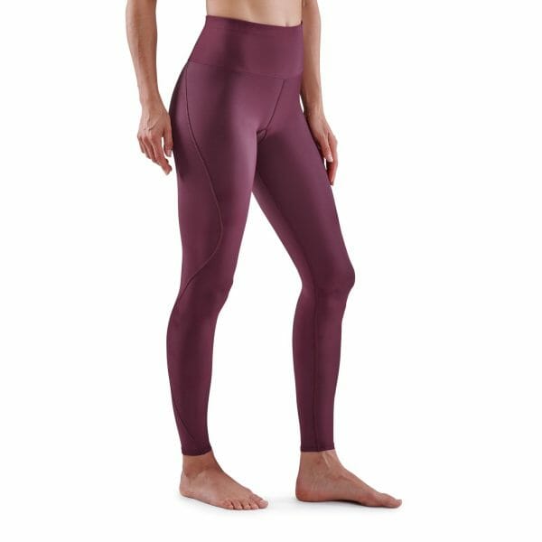 nike tights burgundy