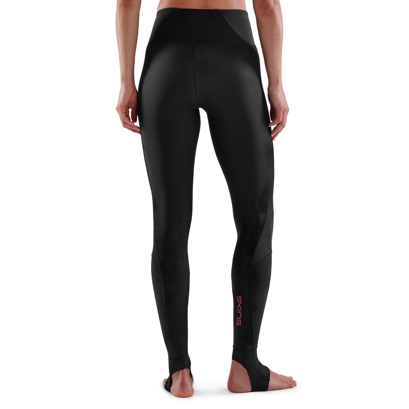 SKINS SERIES-5 WOMEN'S TRAVEL AND RECOVERY LONG TIGHTS BLACK - SKINS  Compression USA
