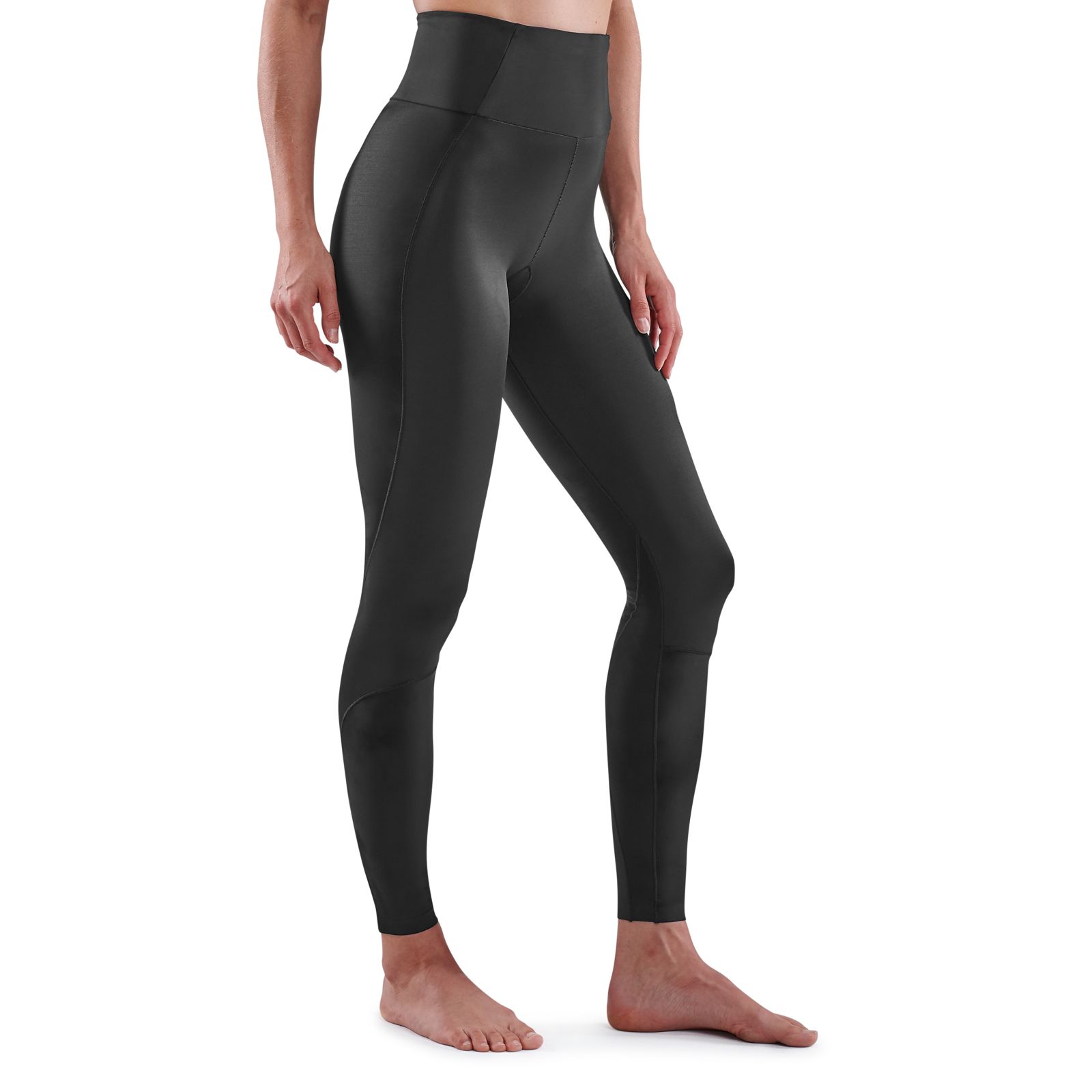 SKINS Women's A400 Compression 3/4 Tights, Black/Gold, Large, Pants -   Canada