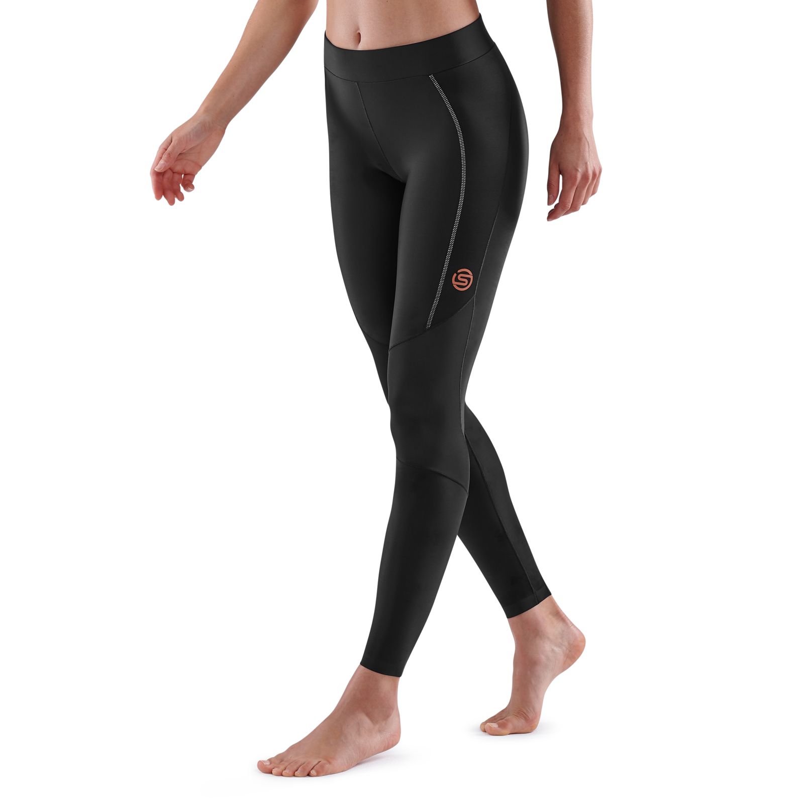 Skins A400 Womens Compression Long Tights (Black), GREAT BARGAIN