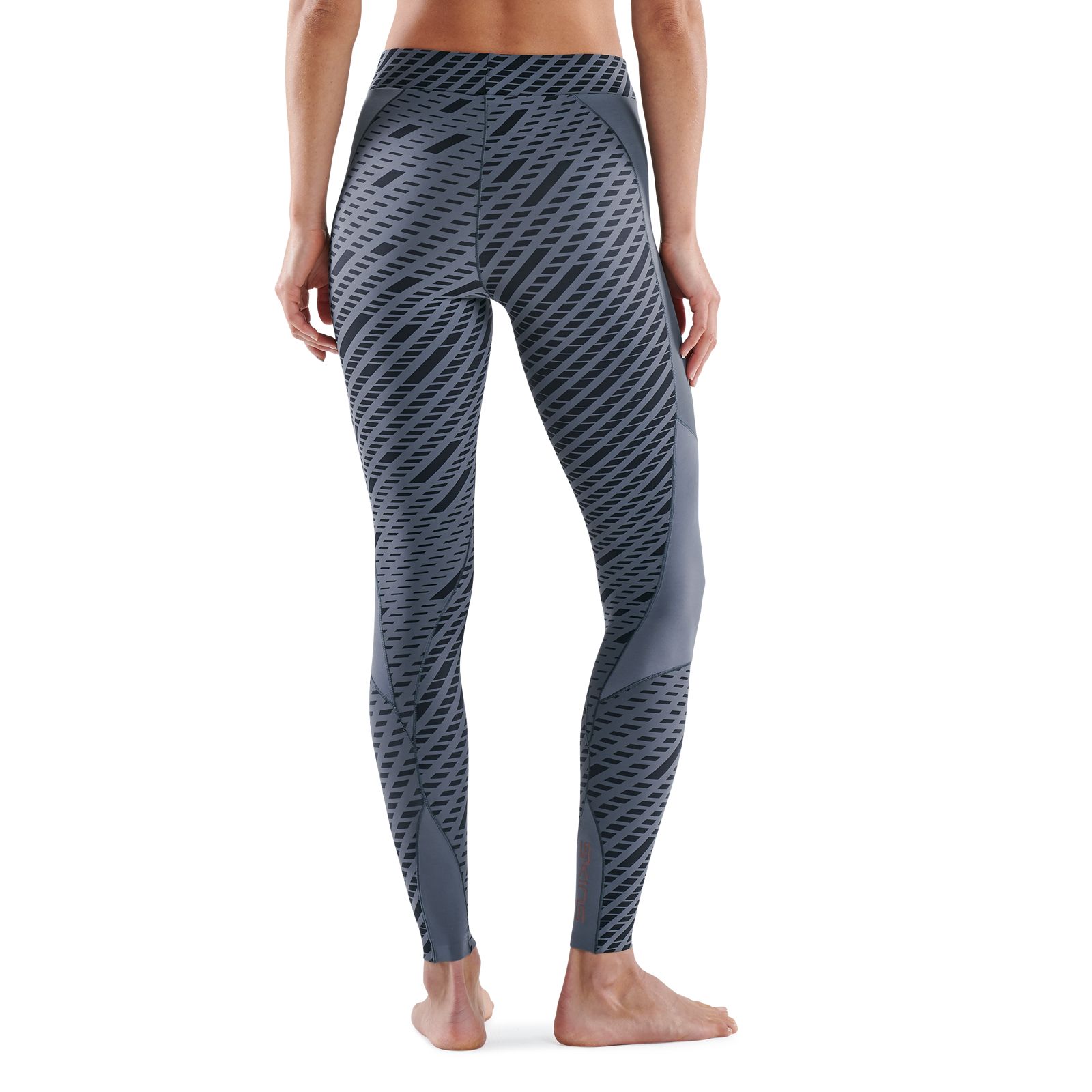 SKINS SERIES-5 WOMEN'S LONG TIGHTS CHARCOAL FADE - SKINS Compression USA