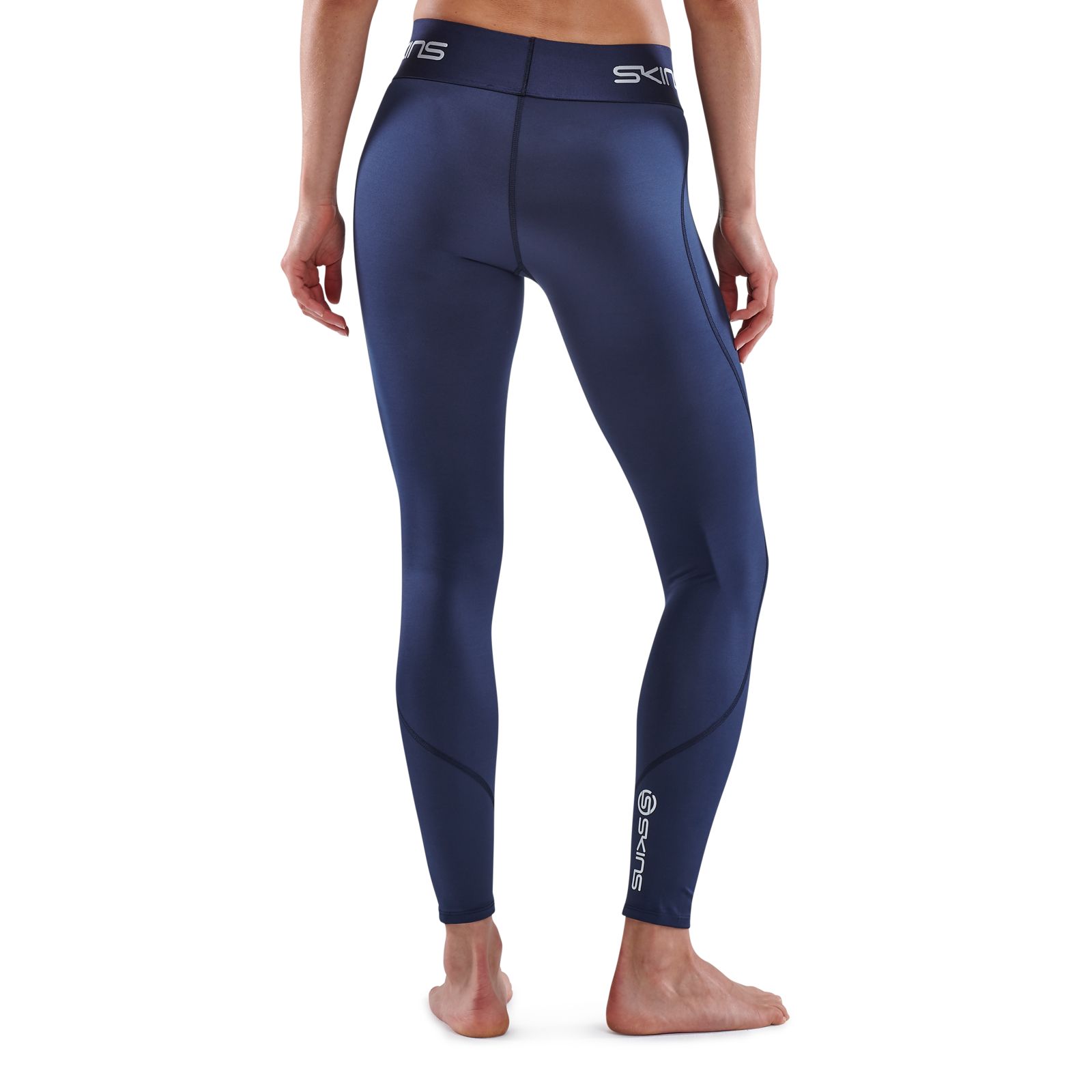 SKINS SERIES-1 WOMEN'S 7/8 TIGHTS NAVY BLUE - SKINS Compression USA