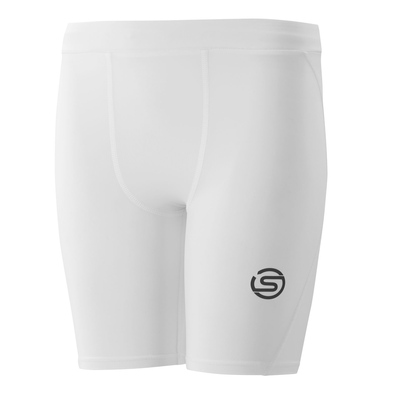 SKINS SERIES-1 YOUTH HALF TIGHTS WHITE - SKINS Compression USA