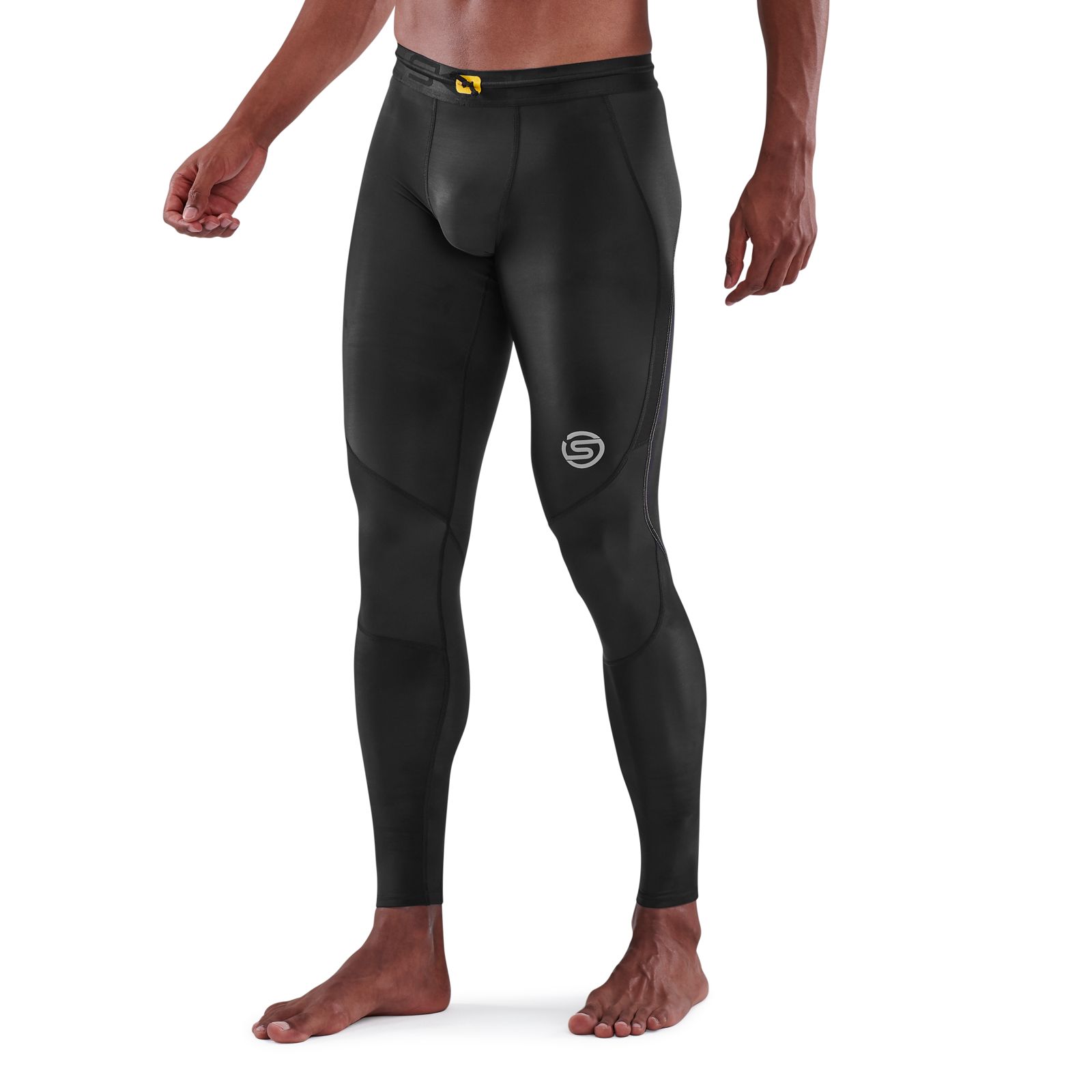SKINS Men's RY400 Recovery Long Tights, Black, SS, Sports Apparel -   Canada