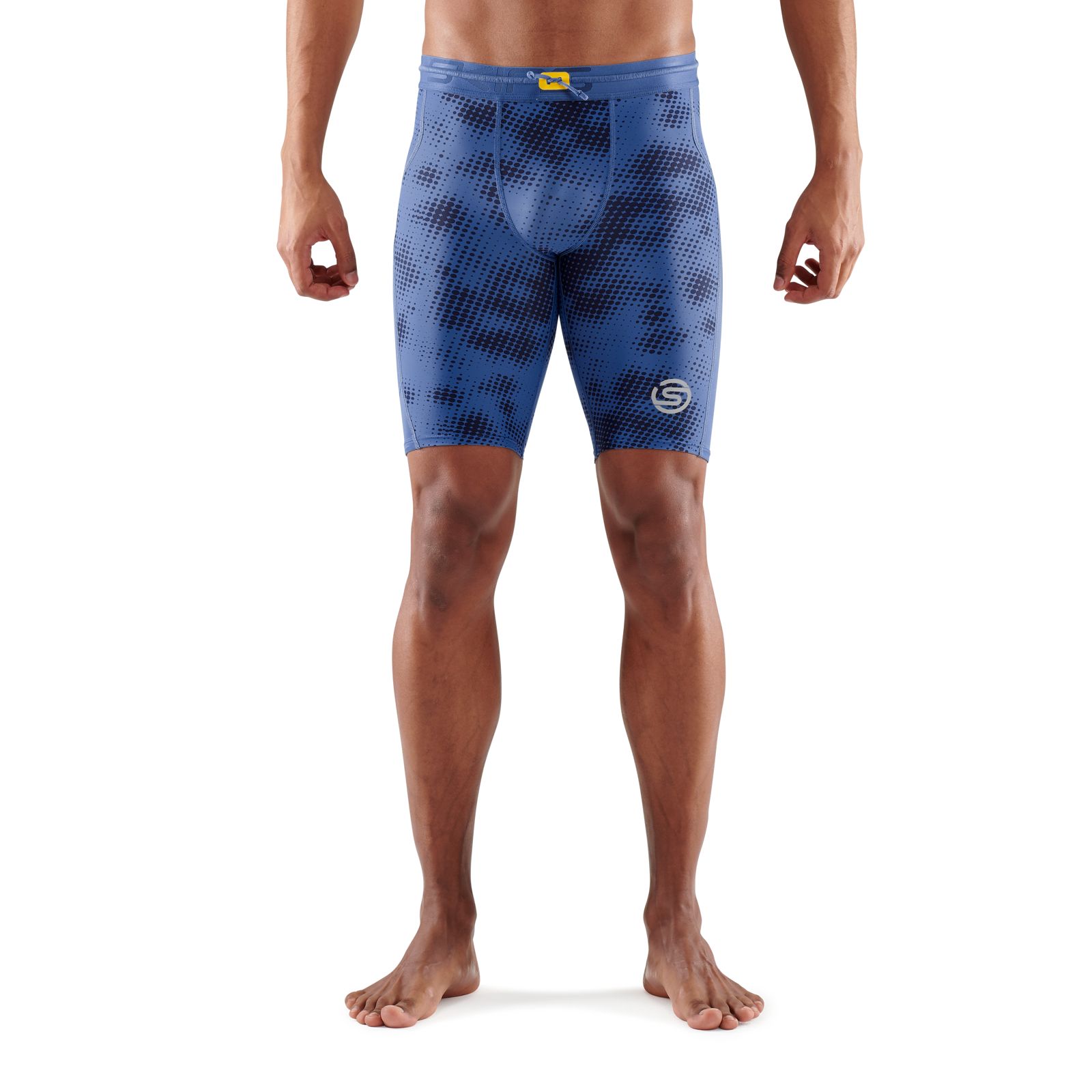 Skins Men's Series-1 Compression Half Tights/Shorts, Navy Blue, Small :  : Clothing, Shoes & Accessories