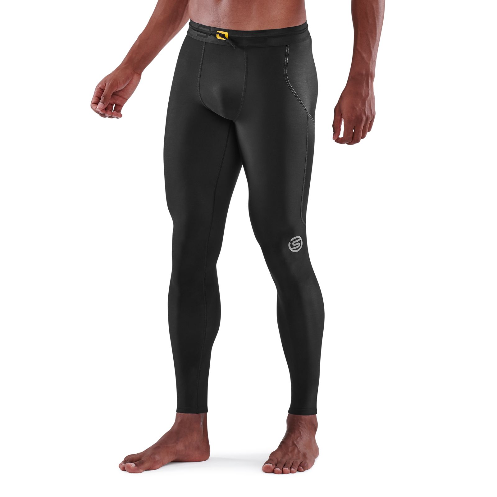 SuperThermal Compression Tight with Shin Pockets - Black Stealth