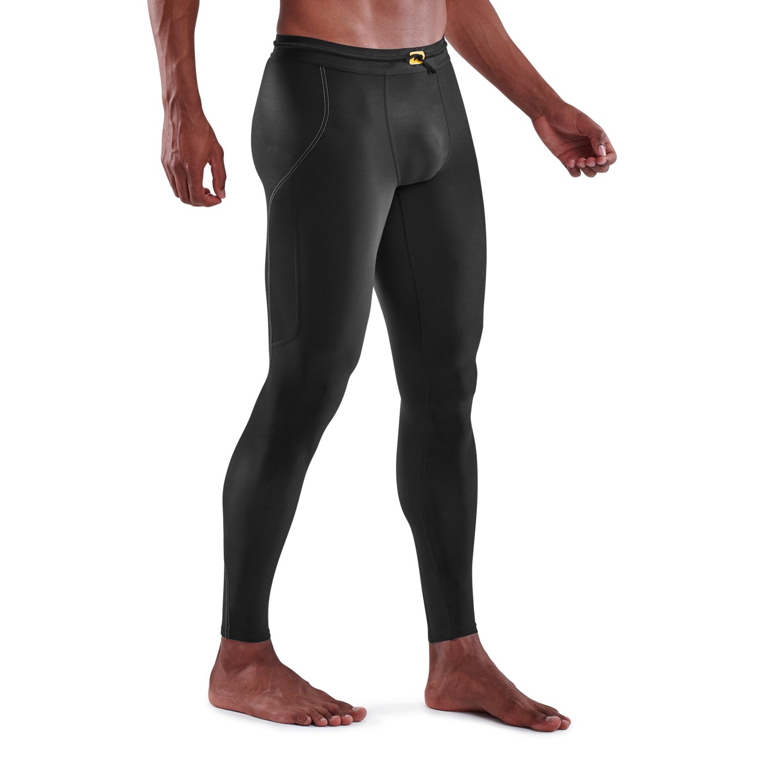  Skins Men's Dynamic Team Thermal Long Compression Tights,  Black, X-Small : Clothing, Shoes & Jewelry