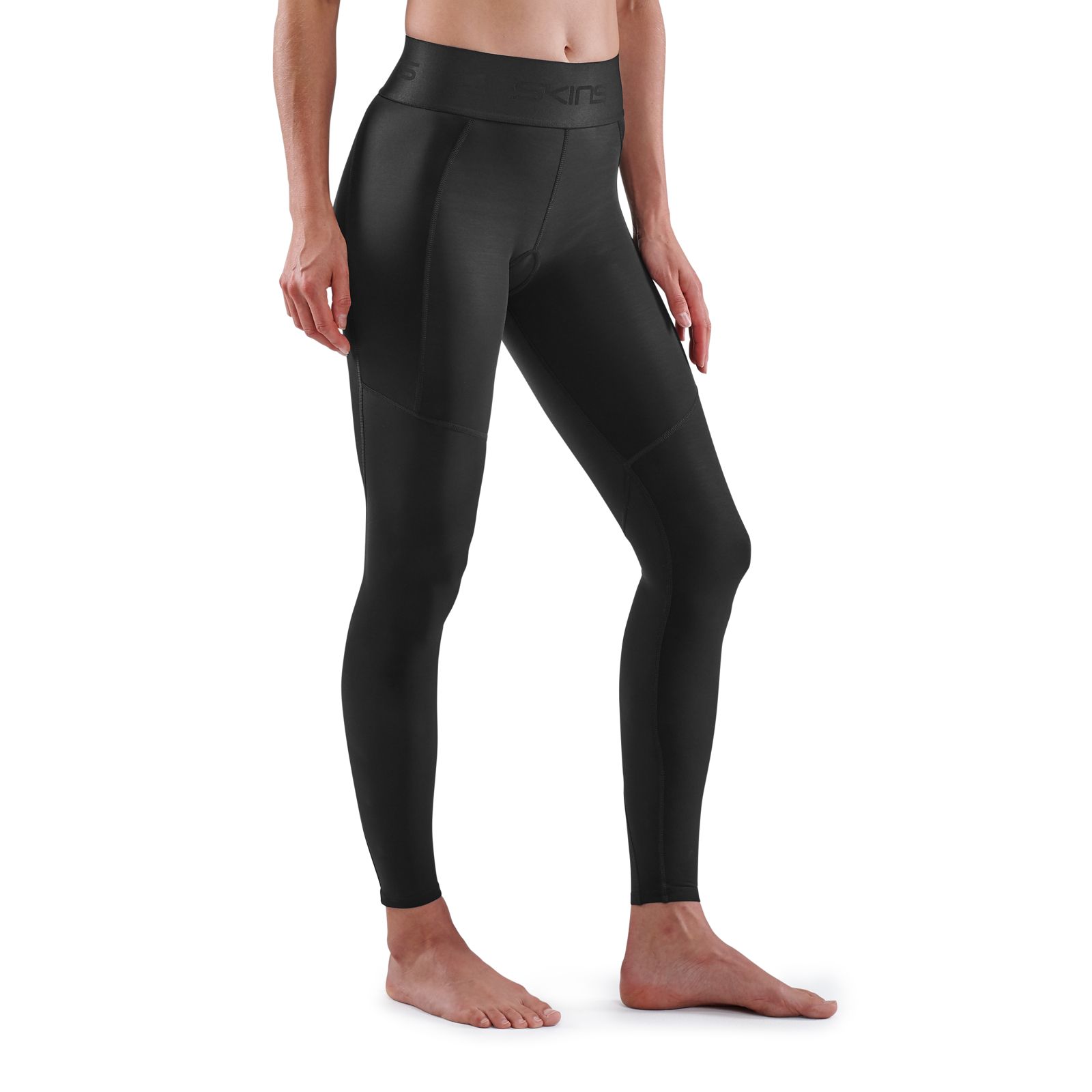 SKINS SERIES-3 WOMEN'S THERMAL LONG TIGHTS BLACK - SKINS Compression USA