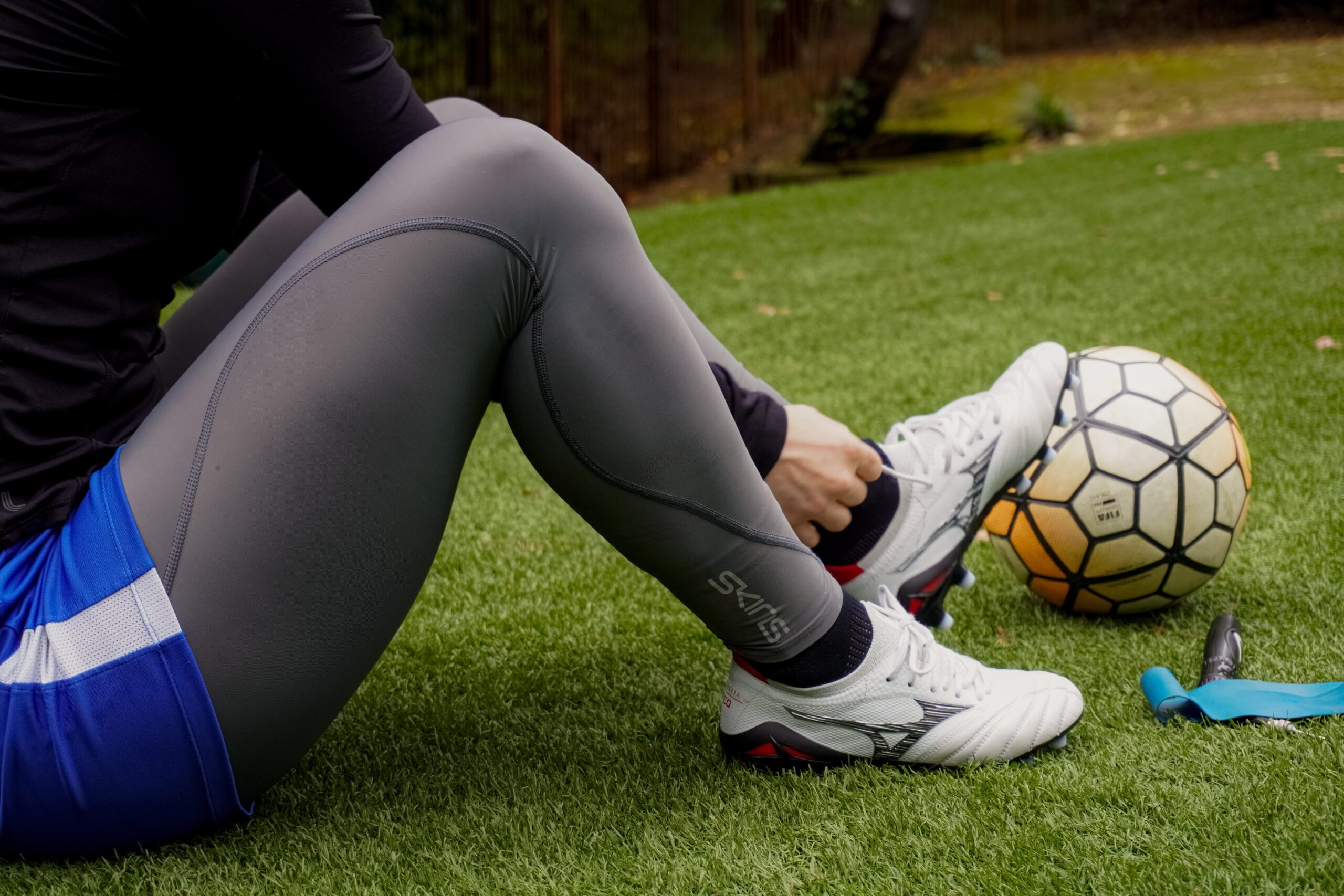  Soccer Football Players Women's Yoga Pants High